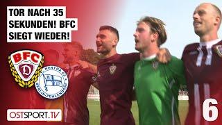 Nach 35 Sekunden! Blitz-Tor vom BFC: BFC Dynamo - Hertha 03 Zehlendorf | Regionalliga Nordost