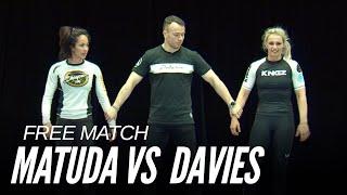 CRAZY SUBMISSION! GEZARY MATUDA vs. FFION DAVIES *FREE Match* | POLARIS BJJ