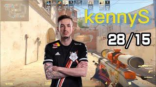 kennyS MIRAGE POV（28/15）ACE ￨Quadro Kills (CS2 FACEIT POV) Jan 01, 2024