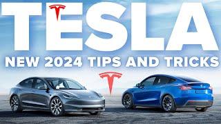 NEW 2024 Tesla Tips & Tricks For Model Y & 3 | Tesla's Best Features