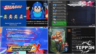 Mega Man Zero/ZX LC HQ Voices, Luminous Avenger iX on XB1, Teppen Days of Nightmare Cards & More!