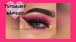 ️As melhores maquiagem para os olhos!!!  (tutoriais rápidos)  ;)