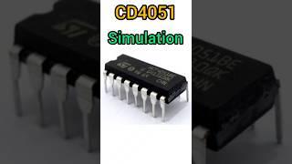 CD4051 Simulation | Electronics Project