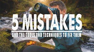 5 On-Location Landscape Photography MISTAKES & How to FIX THEM!