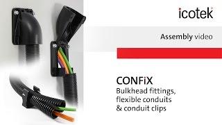 Cable conduit system CONFiX | Assembly | icotek