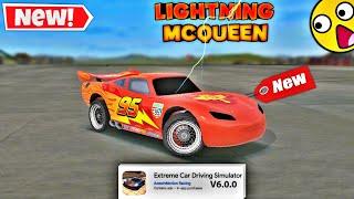  New Car Lightning McQueen | Extreme Car Driving Simulator 2024 | Car Games