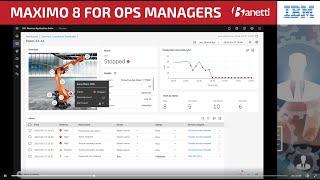 IBM Maximo 8 Application Suite | Demo & Use-Case Overview