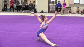 Audrey Davis - Floor Exercise - 2018 Women's February Verification