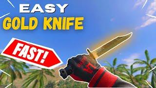 Fastest and Easiest Method to get the Gold Knife in Cold War