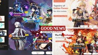 NEW UPDATE!! 5.2 Banners ROADMAP!, Mavuika & Pyro Traveller - Genshin Impact