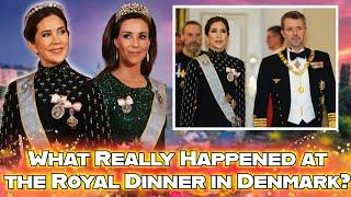 Secrets Unveiled: What Really Happened at Denmark's Royal Gala Dinner!  MOMENTS THAT WERE OVERLOOKED