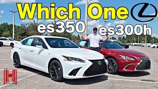 2025 lexus es300h vs es350 F Sport Handling Which is Better : Full Specs &Test Drive