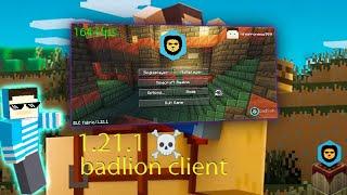 how to install badlion client in pojavlauncher 1.21.1