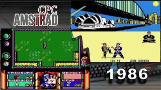 Top 50 Amstrad CPC games of 1986 - in under 10 minutes