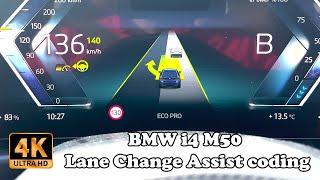 BMW i4 Lane Change Assist LCA coding Europe - Successful - Step by step instructions.