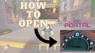 HOW TO OPEN THE TWO PORTAL IN Wonder Woman: The Themyscira Experience  ( TUTORIAL ) *EASY* | ROBLOX