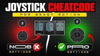 BEST JOYSTICK CHEATCODE FOR FAST MOVEMENTS IN PUBG MOBILE | BGMI TIPS AND TRICKS