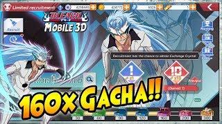 160x GACHA  RESURRECTION GRIMMJOW V2!! +Review - BLEACH Mobile 3D