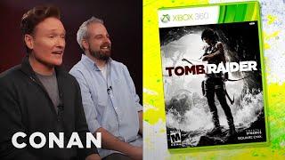 Conan O'Brien Reviews "Tomb Raider" - Clueless Gamer | CONAN on TBS