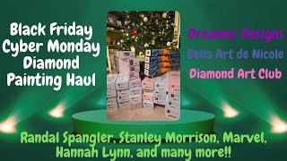 Black Friday & Cyber Monday Haul Part 2!! Dreamer Designs, Bella Art De Nicole, & Diamond Art Club!!