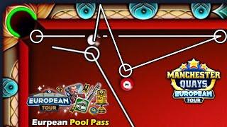 New 80M Manchester Table & European Tour Season - New Pool Pass Level Max - 8 Ball Pool GamingWithK