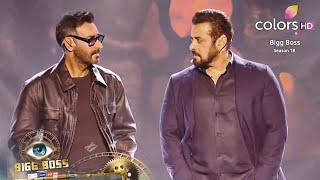 Salman Khan and Ajay Devgan Come Together for Singham 3 Promotion in Bigg Boss 18