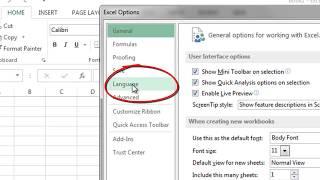 How To Change the Language On MS Excel From English to Any Language In Urdu/Hindi 2018