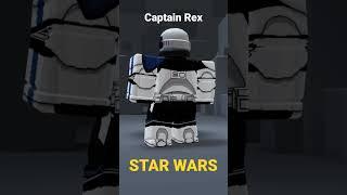 Captain Rex #roblox Avatar #starwars 501st Legion