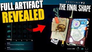 Every Perk on The New Artifact Revealed! (Destiny 2 The Final Shape)