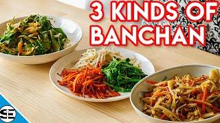 Korean Side Dishes - 3 SIMPLE Side Dishes for A Simple Dinner OR Korean BBQ at Home!