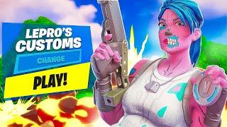 🫃FORTNITE CUSTOMS + VBUCK GIVEAWAY EVERY ROUND / FASHION SHOW / SCRIMS / HIDE N SEEK 