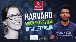 How to Nail Harvard #MBA #Interview | Mock #MBAInterview of an #HBS Applicant