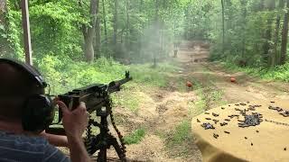 WWII SG-43 Goryunov Firing Full Auto