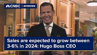 Company sales expected to grow between 3-6% in 2024: Hugo Boss CEO