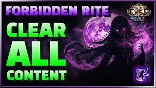 Forbidden Rite Soul Eater Full Build Guide - Craft Passives Gears & more - PoE 3.26 SotA Mercenaries