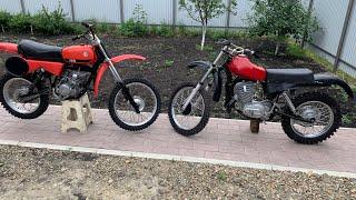 Кроссовые мотоциклы СССР CZ 516 (125cc) ИЖ К-16 (350cc)