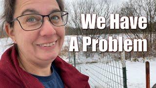 We Have A Problem | A Big Family Homestead VLOG