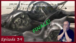 Fated Lives | JoJo's Bizarre Adventure Golden Wind Episode 39 Reaction FINALE ジョジョ 黄金 の風