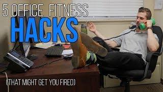 5 Office Fitness Hacks (That might get you fired)