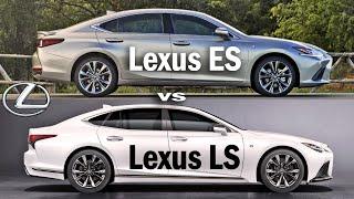 2021 Lexus LS vs Lexus ES - WHAT'S THE DIFFERENCE - Lexus ES vs LS