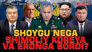 Shoygu nega Shimoliy Koreya va Eronga bordi? #fikratuz