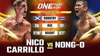 Phenom vs. Legend  Nico Carrillo vs. Nong-O | Muay Thai Full Fight