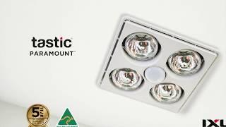Tastic Classic Heat, Vent & Light Bathroom Unit