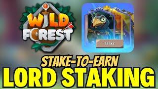 ACQUIRE WF TOKENS and LORD STAKING EXPLAINED in WILD FOREST powered by the RONIN NETWORK