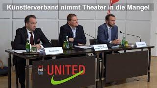 Weitere Klagen gegen österr. Theater - PK 6. Nov. 2023 - art but fair UNITED