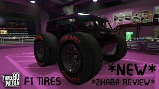 *NEW* ZHABA CUSTOMISATION & REVIEW - F1 TIRES TOO! - GTA ONLINE NEW CAR