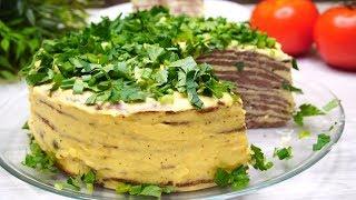 Закусочный Торт "Нежность". Ну оочень вкусно!