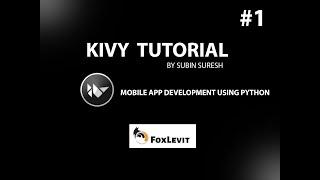 Kivy Pycharm Tutorial series || how to install kivy in windows