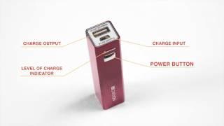 Compact Power Bank 2600mAh by Canyon