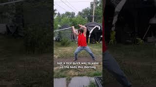 hema is a great way to wake up #hema #sword #workout #enjoylife #morning #morningworkout #relaxing